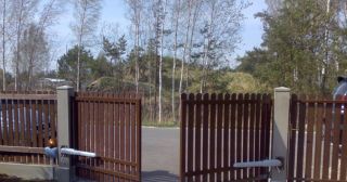 Купить распашные ворота из штакетника Воркута, цена от 2704 руб.