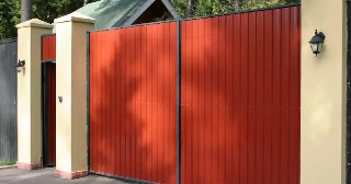 Купить ворота из профнастила Воркута, цена от 4030 руб.